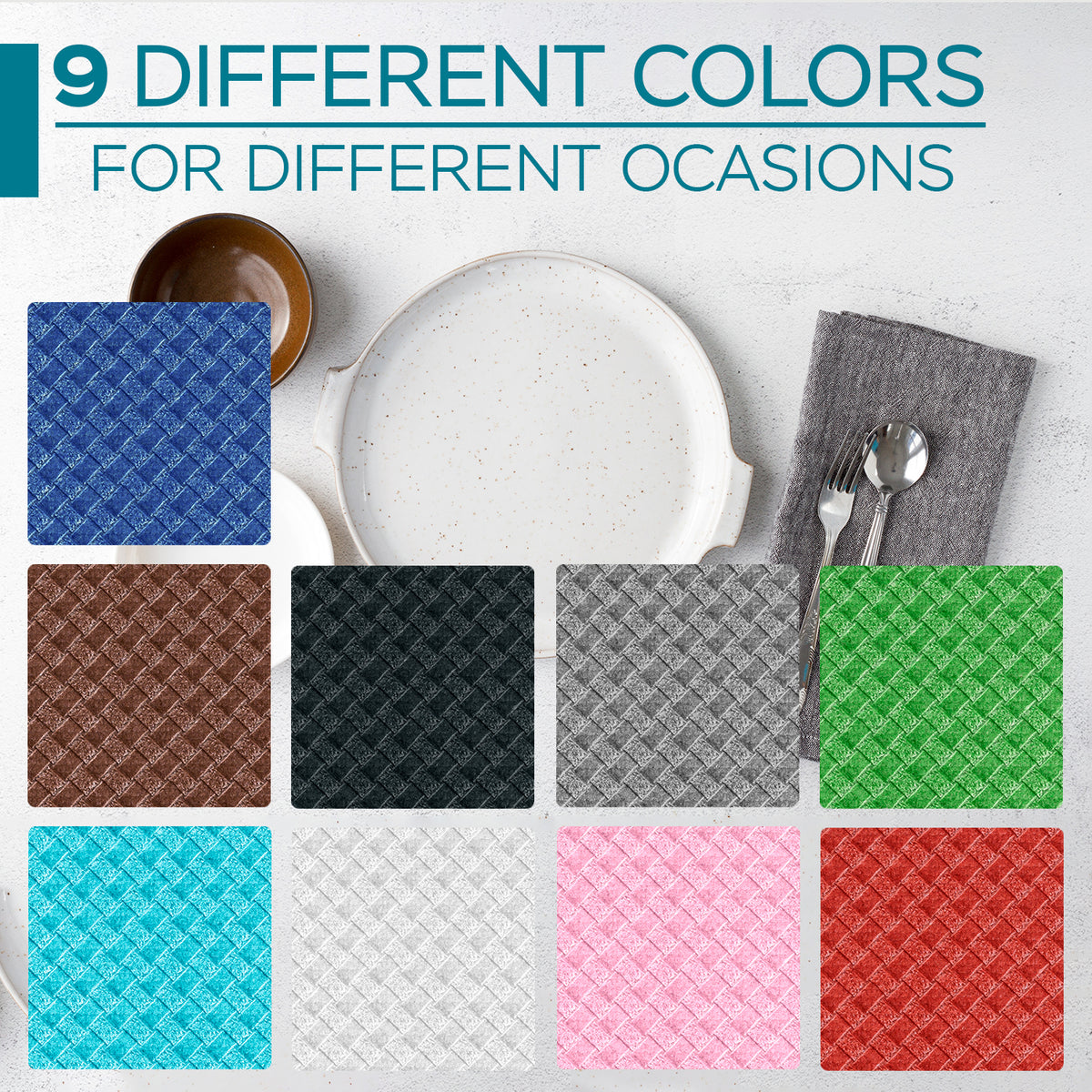 The Shelf Shield - Waterproof, Thick, Non-Slip Shelf Liner for Fridge, Kitchen, Cabinets, Drawers & Pantry