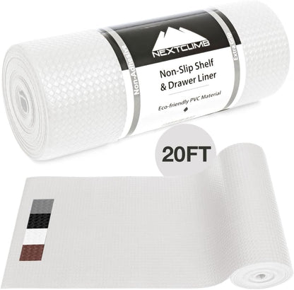 The Shelf Shield - Waterproof, Thick, Non-Slip Shelf Liner for Fridge, Kitchen, Cabinets, Drawers & Pantry