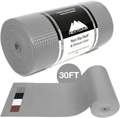 The Shelf Shield - Waterproof, Thick, Non-Slip Shelf Liner for Fridge, Kitchen, Cabinets, Drawers & Pantry